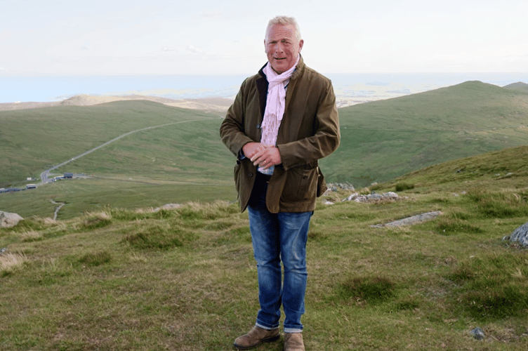 Presenter Jules Hudson told viewers it was his maiden visit to Manx shores