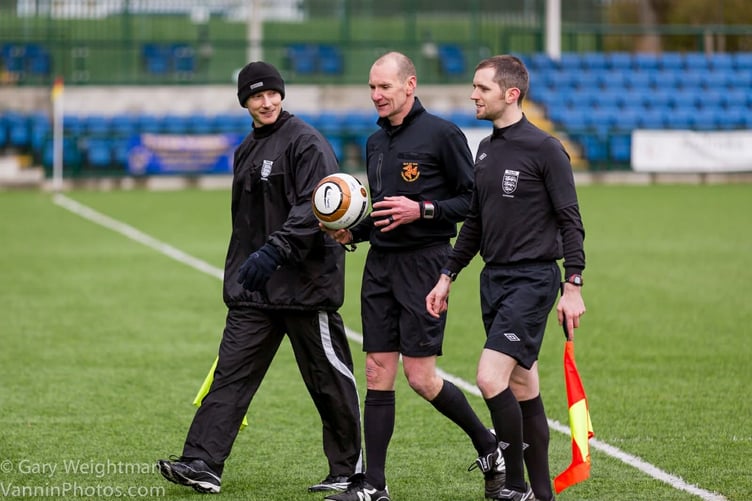 Alan Cowin (middle) was well-known across the island's sporting scene (Photo: Gary Weightman)