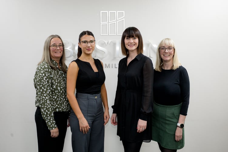 (Left to right:) Lisa Whear, Samantha Richards, Helen Hall and Katrina Young