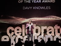 Blues star Davy Knowles honoured at Media Isle of Man awards