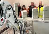 'Fraught' operation begins to remove ancient crosses from 'weapon grade' concrete