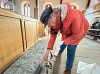 Ancient Manx crosses all safely removed from 'concrete coffin'