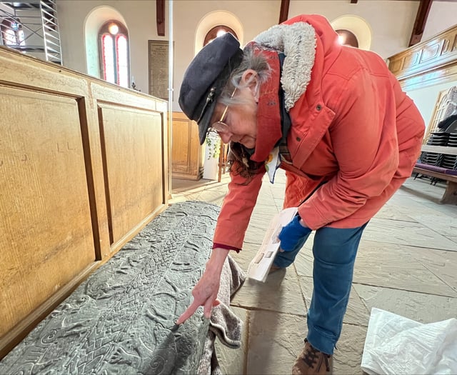Ancient Manx crosses all safely removed from 'concrete coffin'