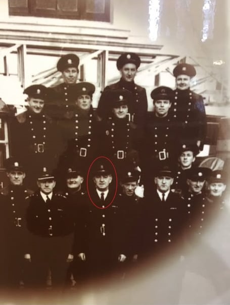 Station Officer Henry Bertram Kenna, known as Bert, died while responding to a fire in Douglas 60 years ago