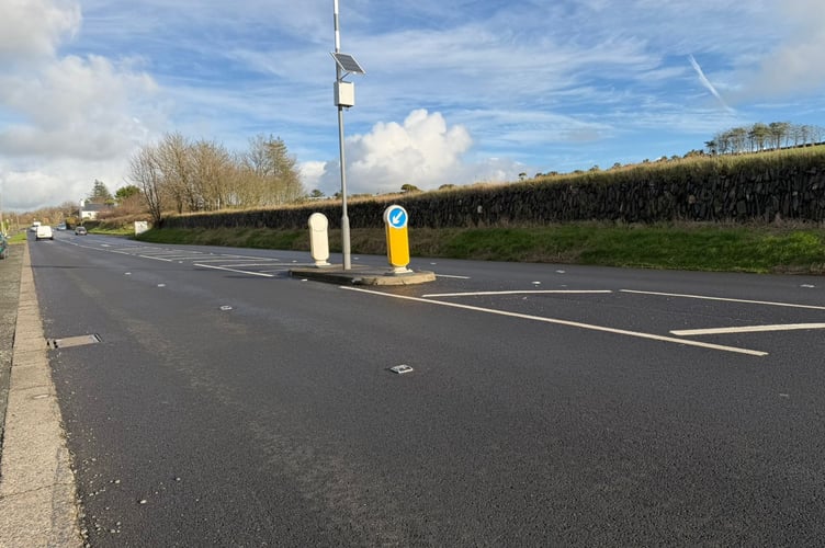 The pods on the A5 in Santon have sparked outrage online (Photo: Frank Schuengel)