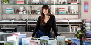 Artist celebrates a busy, bright season at island's Christmas markets 