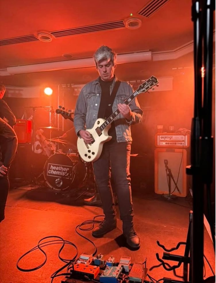 Liam Callow as lead guitarist