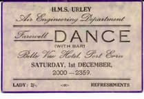 Leaving party for the Wrens at Ronaldsway as operations wind down