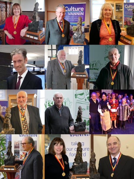 Previous winners of the Reih Bleeaney Vanannan award