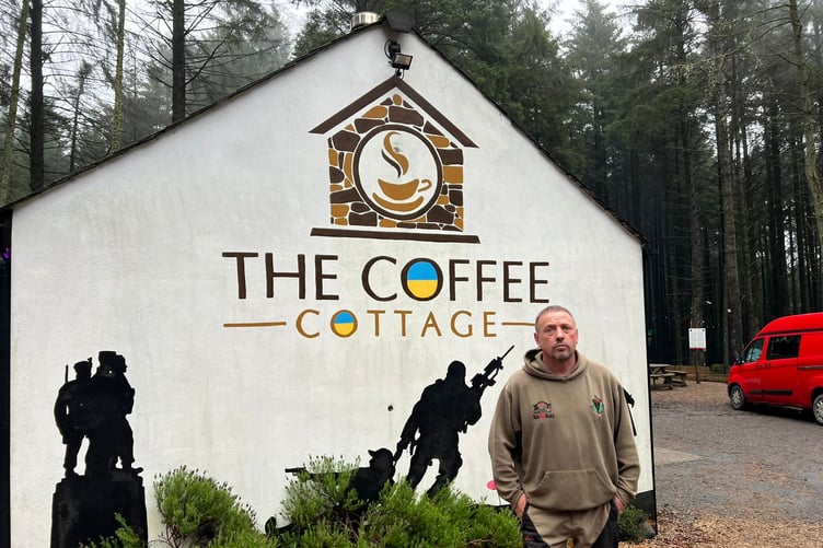 Carl Underwood, owner of Quad Bike Mania, Laser Mayhem and the Coffee Cottage