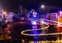 Stunning pictures as park rings in Christmas with festive 'Night of Light'