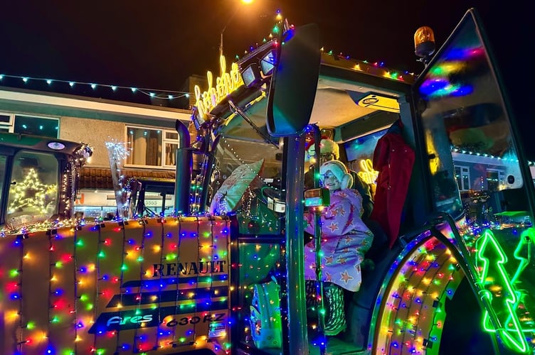 The Tractor Run is a highlight of the festive calendar