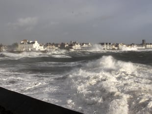 Rare red weather warning issued for the Isle of Man 