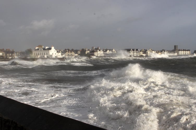 The Met Office has issued a red coastal overtopping warning for Tuesday afternoon