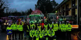 Christmas tractor run raises more than £24,700 for charity