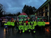 Christmas tractor run raises more than £24,700 for charity