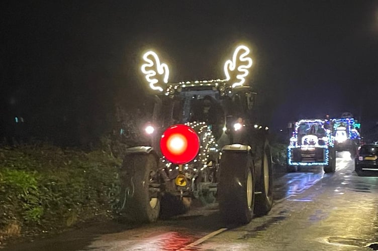 The Rudolph tractor!