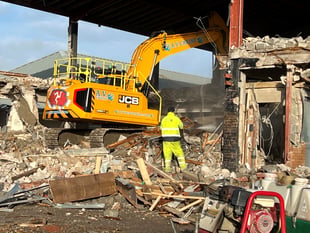 Former carpet warehouse bites the dust