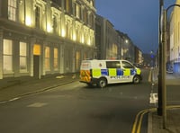Police shut road in city centre amid reports of falling debris