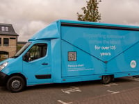 Bluey the Manx Telecom Mobile Shop is coming to Town!