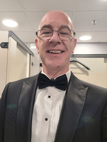 Mark was diagnosed with tonsil cancer after going to his GP with an unrelated elbow injury