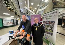 24-hour charity bike ride gets underway at Strand Shopping Centre