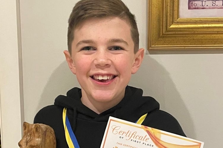 Spencer Christian was the winner of the 'A' bracket category in the Jamie Barrow Memorial Chess Tournament