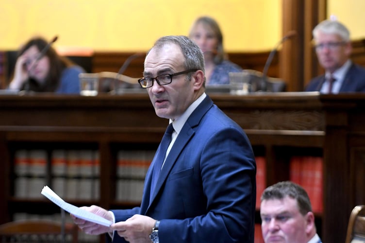 Chief Minister Alfred Cannan said if the spending by Manx Care continues at the current rate 'something will have to give'