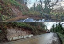 Road reopens following stabilsation work after landslip