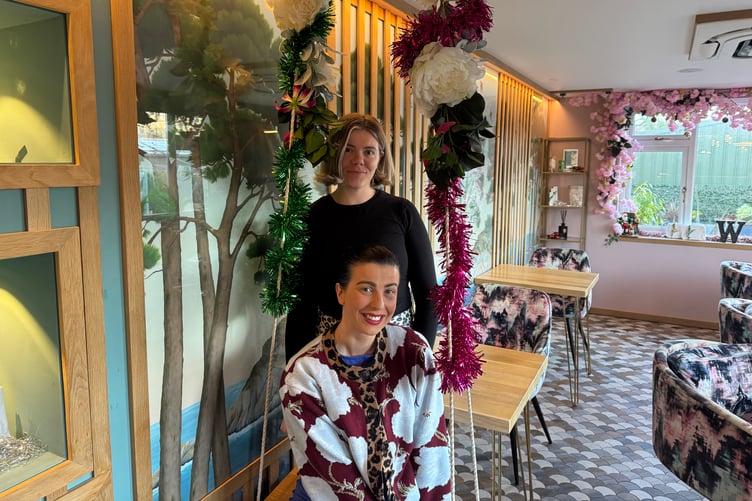 Willow Spa's owner Emma Dean (below) and manager Stephanie Haslett (above)