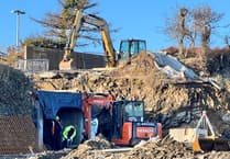 Golf course underpass making good progress