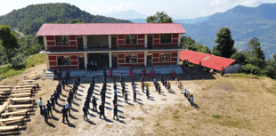 Earthquake-proof school building opens in Nepal thanks to IoM grant