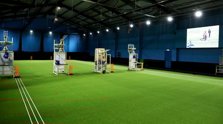 Isle of Man Cricket Association's new indoor centre which is located in the Tromode Estate on Carrs Lane, Douglas (Photo: Isle of Man Cricket Association)