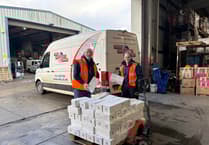 Island rotary club sends 95 shoeboxes to Eastern Europe