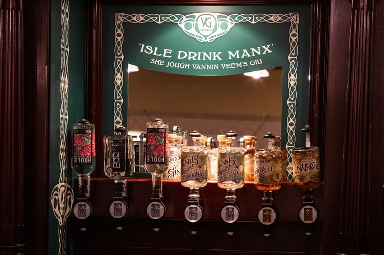 Visitors to the Villa Marina are being encouraged to think local when ordering a drink