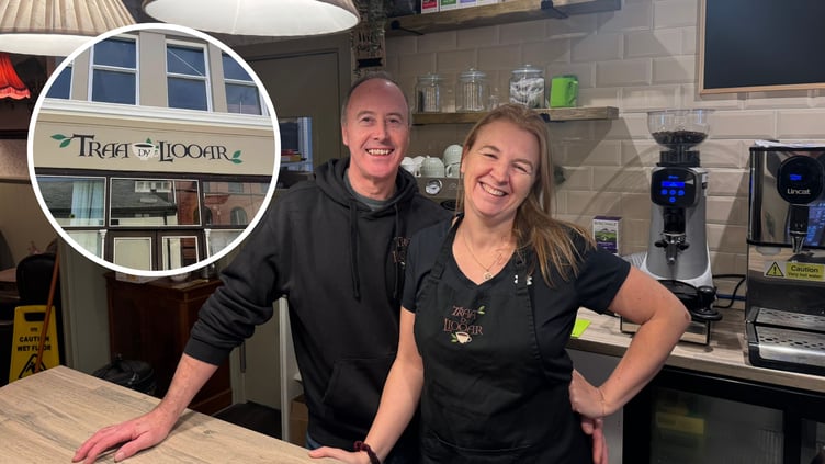 Ja and Sarah spent a lot of time working on the former Hong Kong Delight building on Atholl Place, Peel, and now are reaping the rewards