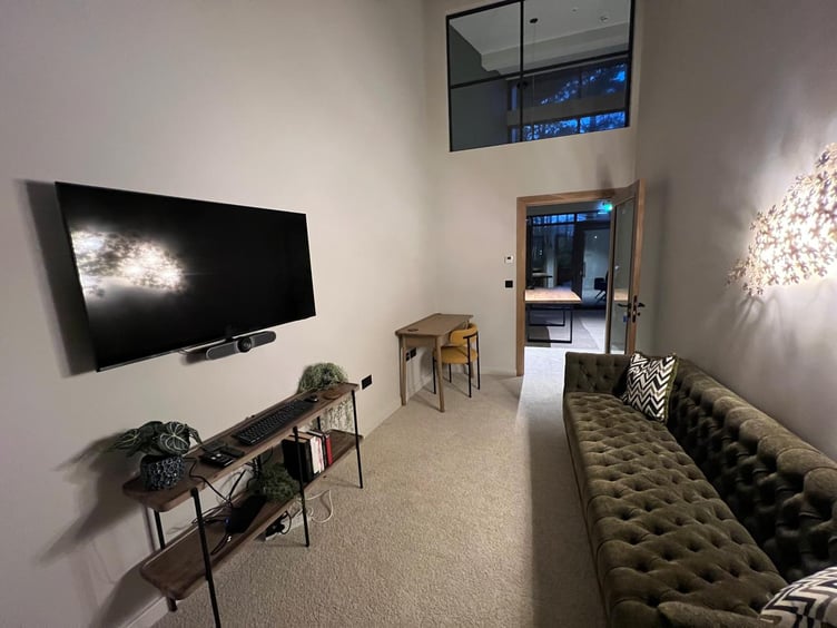 One of the support rooms inside the centre