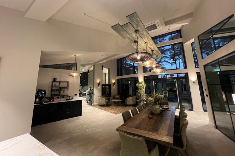 Inside the new Mannin Cancer Help Centre opposite Noble's Hospital