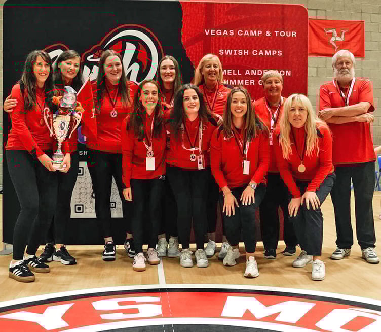 The Isle of Man women’s national team enjoyed success in 2025 when winning the Swish Basketball Inter-Island Tournament in Anglesey