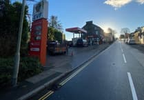 Road to stay shut for around four hours following crash outside petrol station