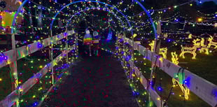 Packed house for last night of Old Horses' Home festive lights show