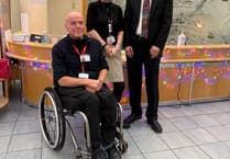 Trust steps in to help disabled hospital volunteer so he can support patients
