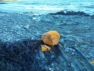 Beach near Laxey closed after 'unusual substance' washed up