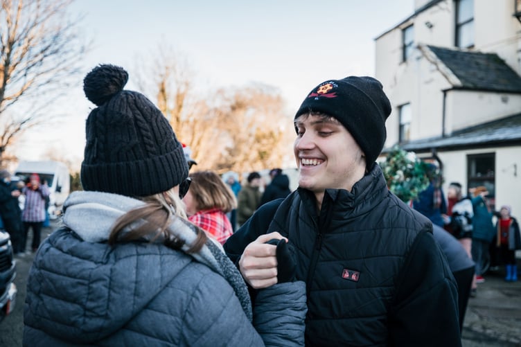 Dancing outside the Raven