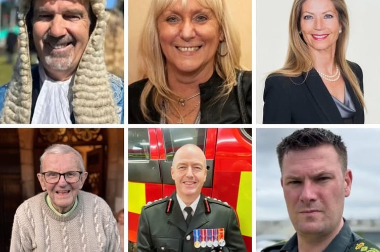 New Year's Honours recipients