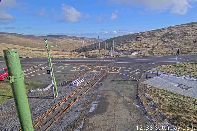 The Mountain Road on Saturday lunchtime