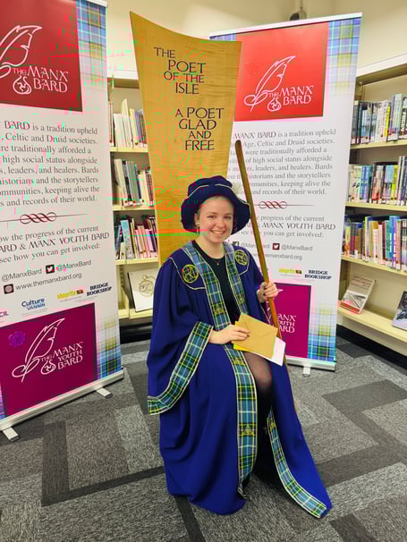 Manx Youth Bard 2025, Ellie Reynolds