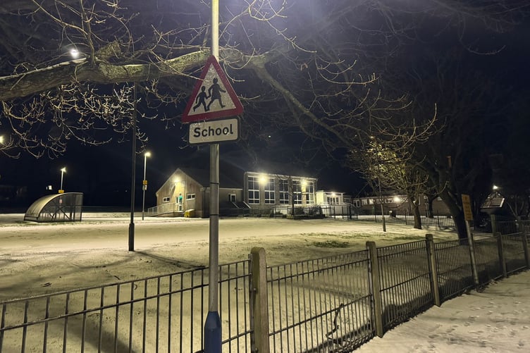 Willaston School, one of the many schools that were shut due to pupil access safety concerns