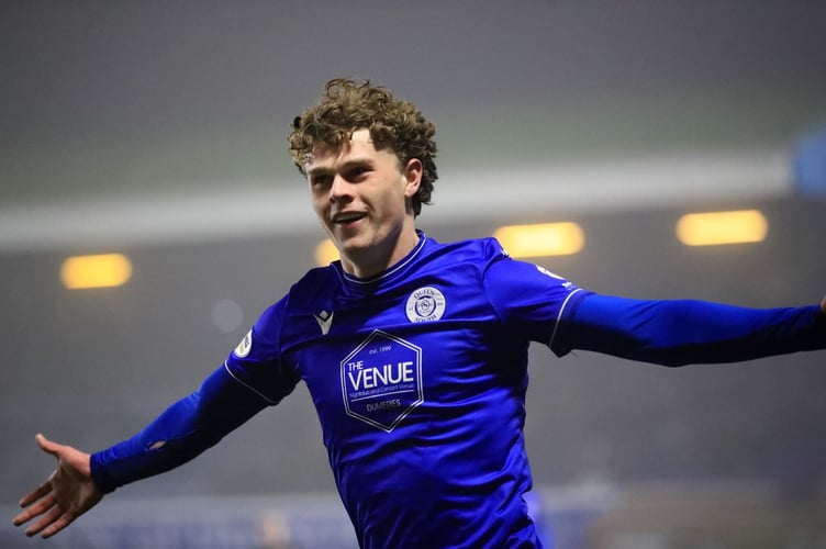 Freddie O'Donoghue made 20 appearances for Scottish League One side Queen of the South during his five-month loan spell (Photo: Queen of the South)