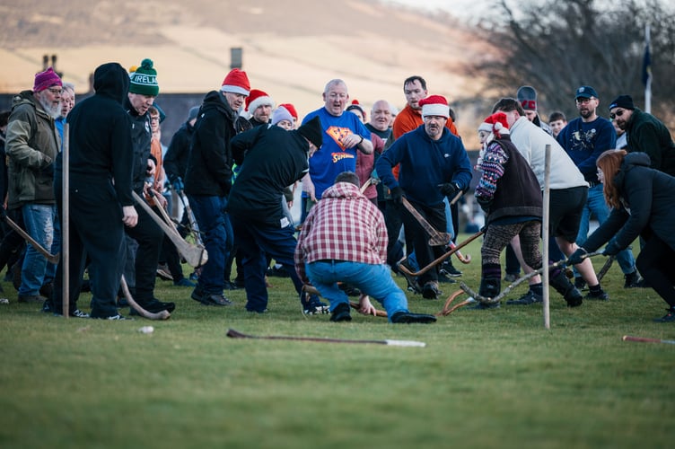 It was the biggest turnout as hundreds took part in St John's